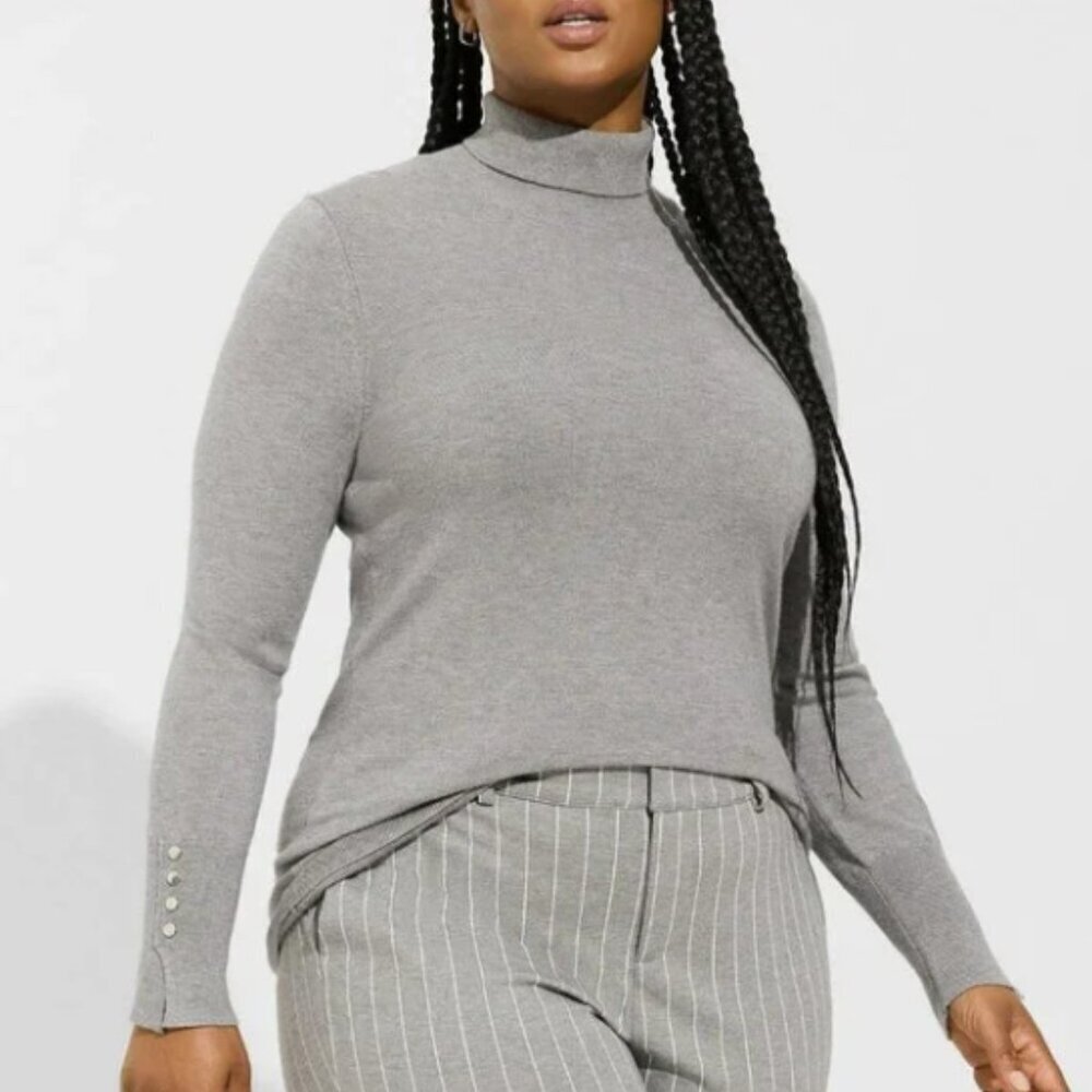 Torrid Everyday Soft Turtleneck Sweater Size 3X